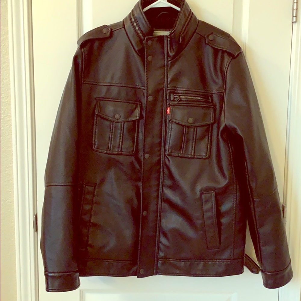 Leather jacket
